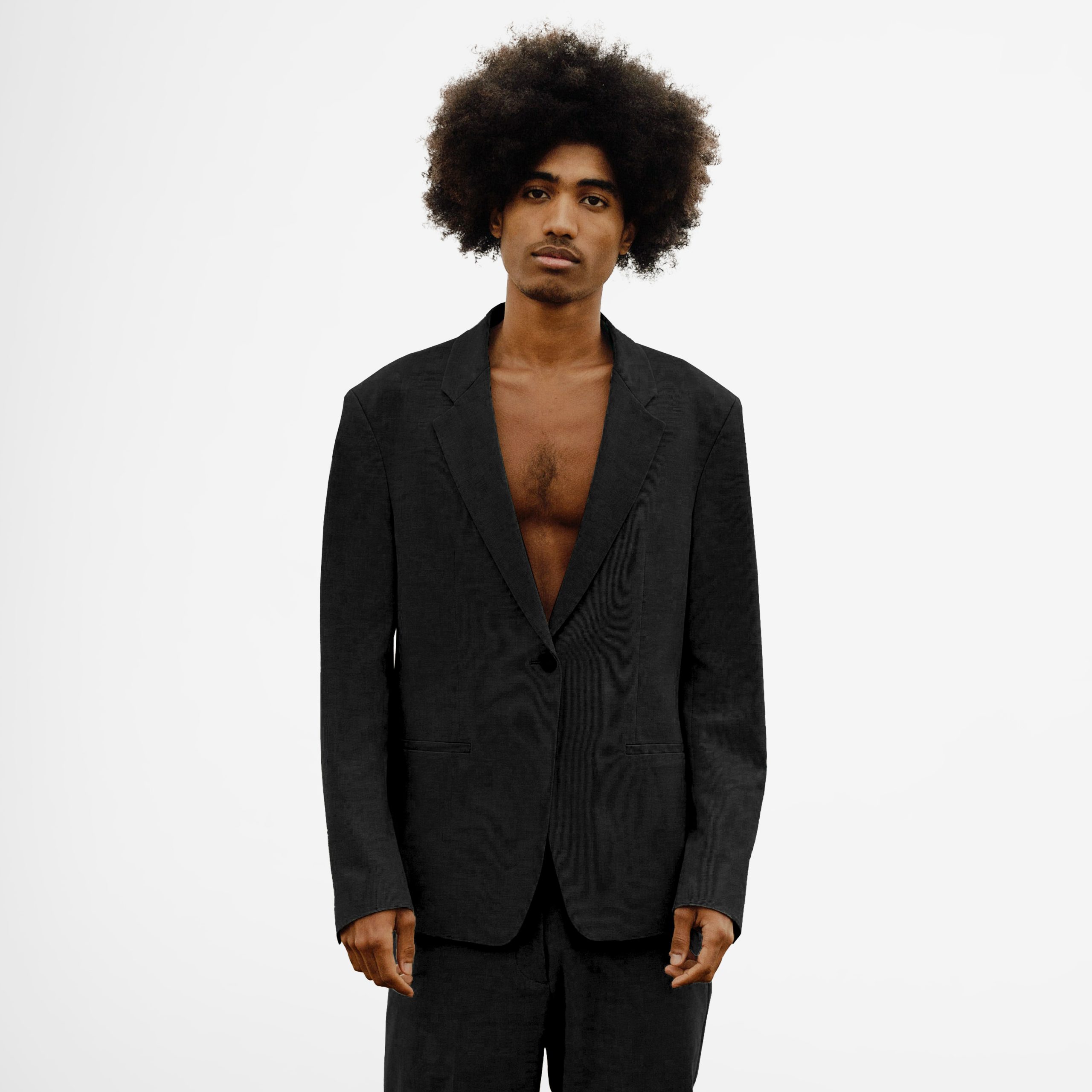 Classic Black Suit Jacket